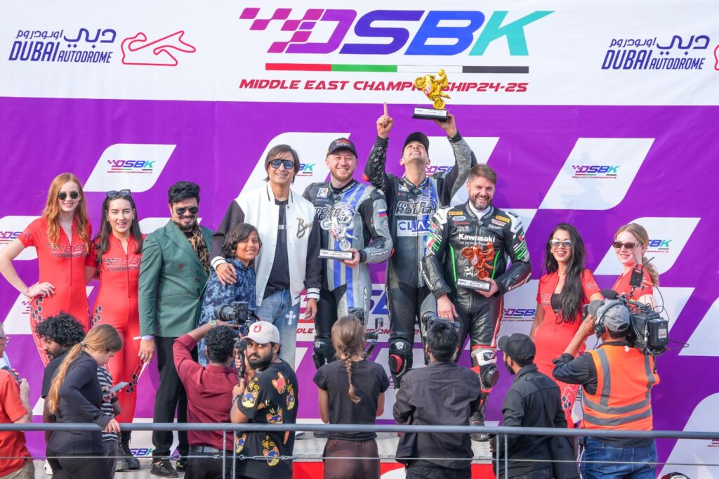 Bollywood Stars Blazed the Track at Dubai Autodrome for ‘DSBK Middle East Championship’