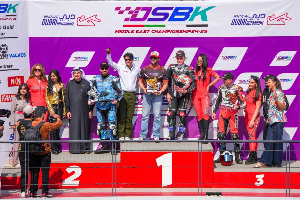 Bollywood Stars Blazed the Track at Dubai Autodrome for ‘DSBK Middle East Championship’