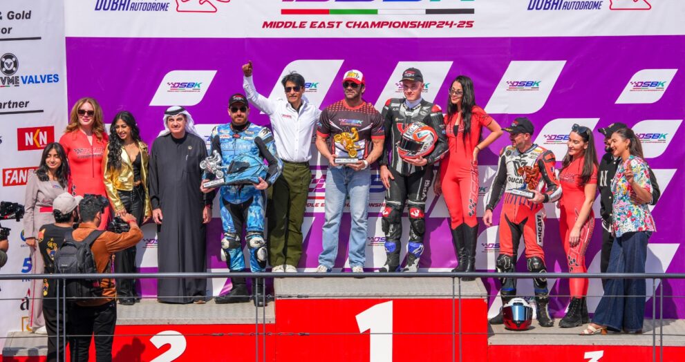 Bollywood Stars Blazed the Track at Dubai Autodrome for ‘DSBK Middle East Championship’