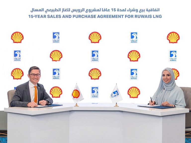 ADNOC and Shell Sign Long-Term LNG Supply Deal for Ruwais