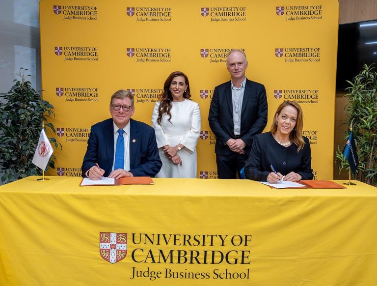 AUS and Cambridge University Forge Educational Partnership