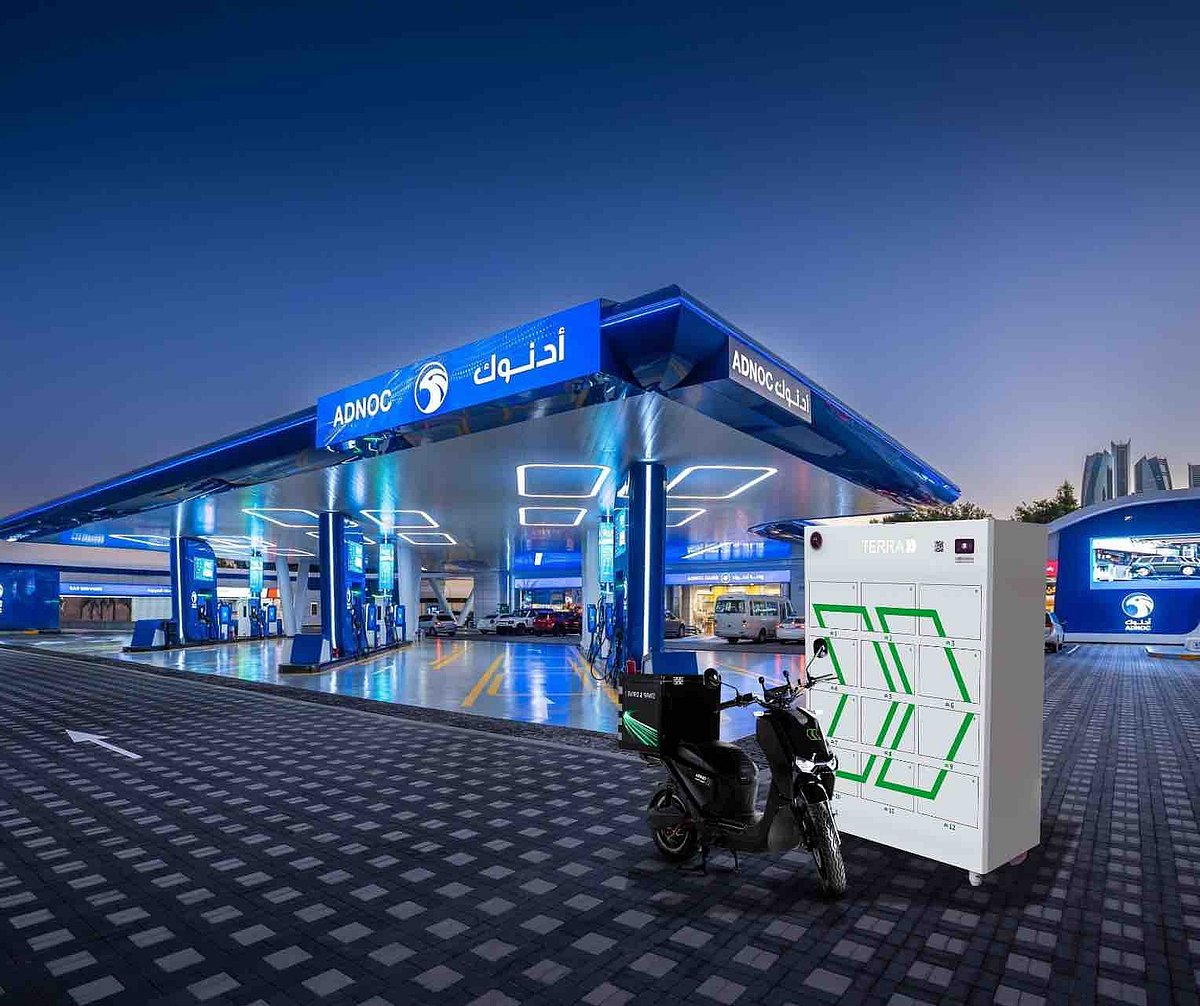 Abu Dhabi Unveils First Battery-Swapping Station for E-Bikes