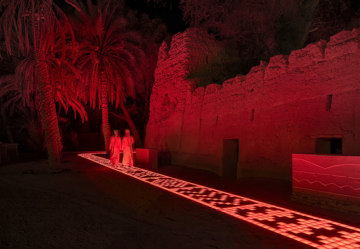 Al Ain Oases Showcase Stunning Art Installations