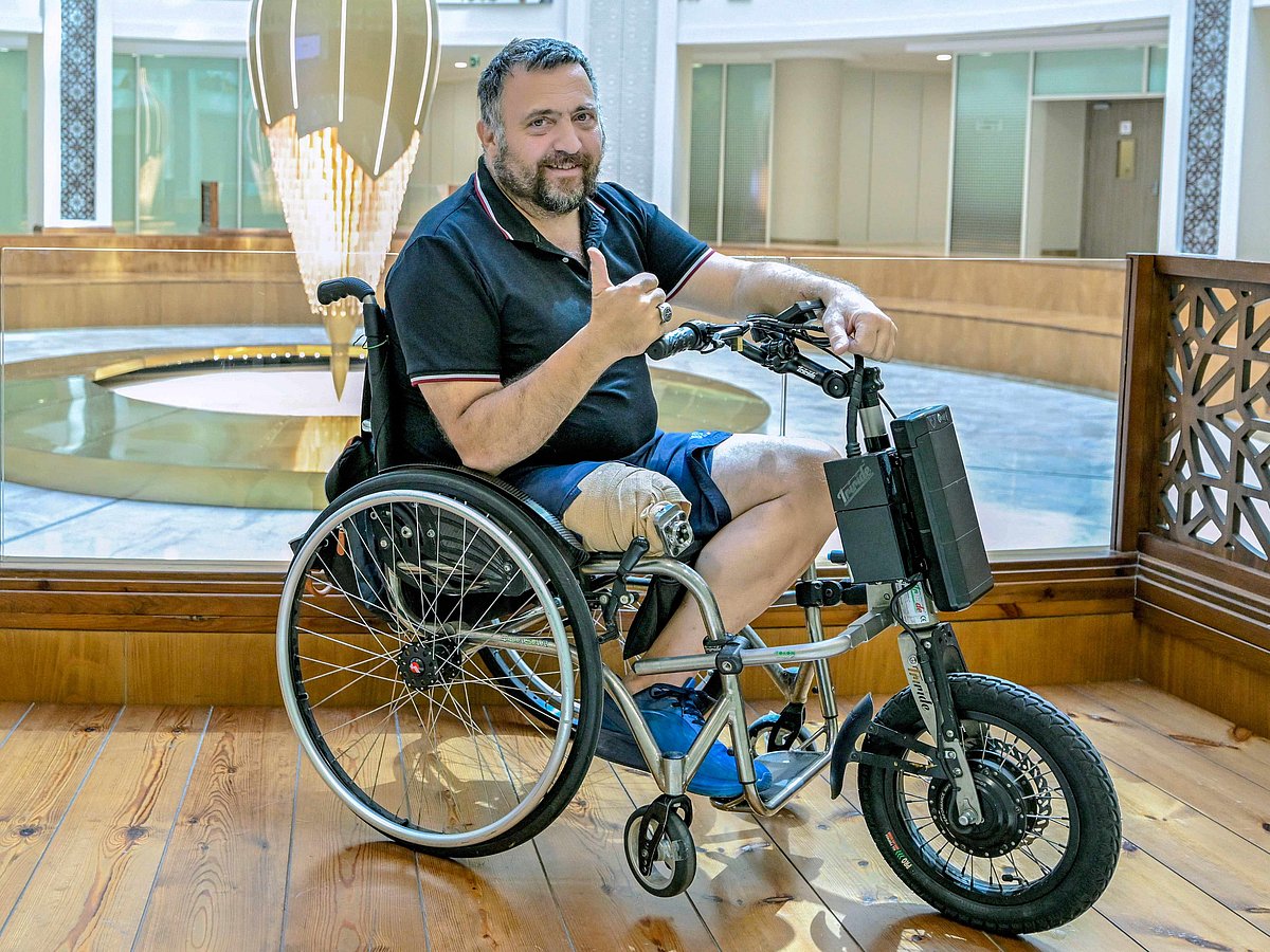 Amputee Athlete Massimo Castellani Aims for Paralympics