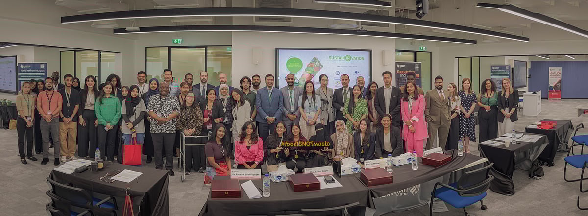 DMU Dubai and Ehfaaz Win Gold for Sustainability Initiative