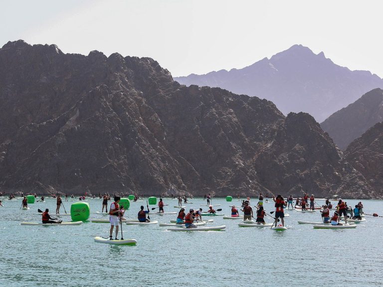 Dubai Fitness Challenge 2025: Stand-Up Paddle Event at Hatta