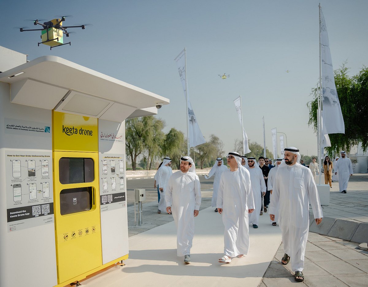 Dubai Launches Sustainable Drone Delivery in Nad Al Sheba