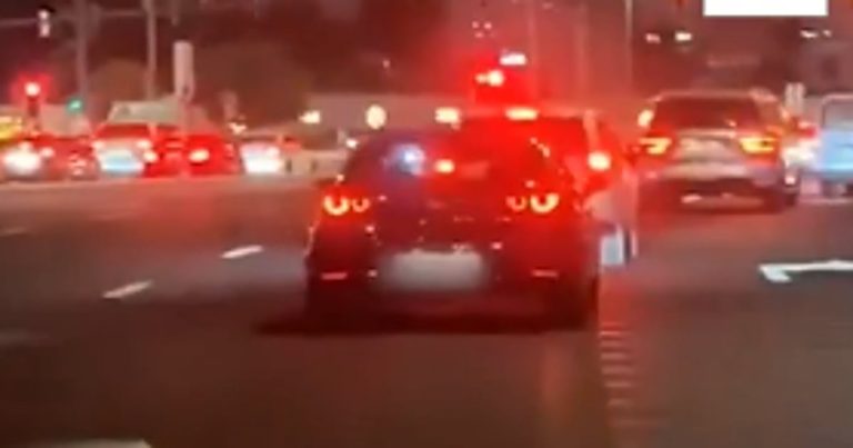 Dubai Police Impound Vehicle for Reckless Driving