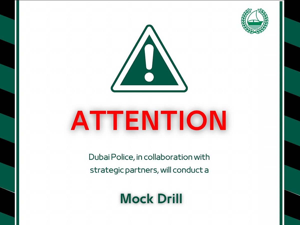 Dubai Police to Conduct Mock Emergency Drill at Global Villa