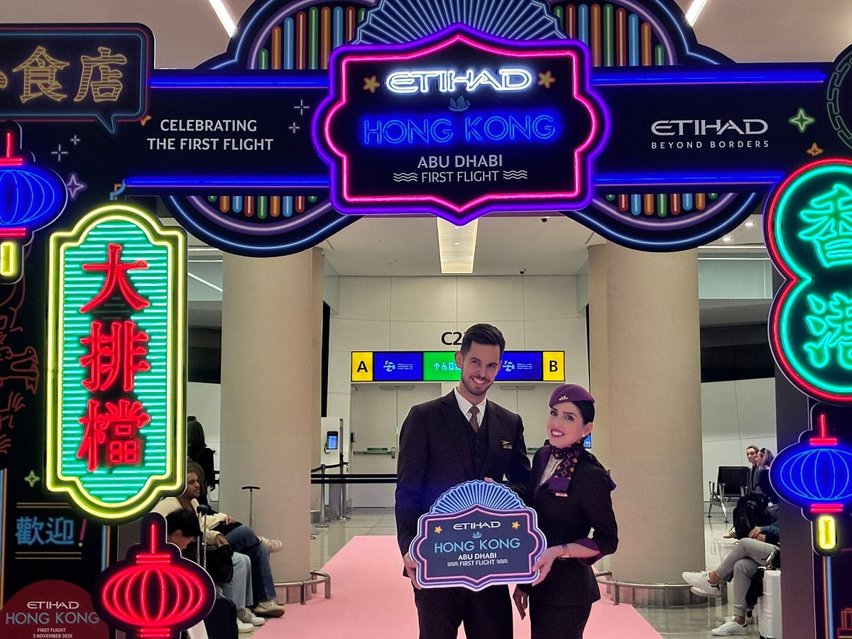 Etihad Airways Restarts Flights to Hong Kong Amid Demand