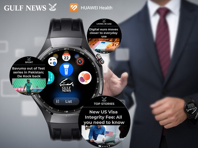 Gulf News Launches Smartwatch App for HUAWEI Users