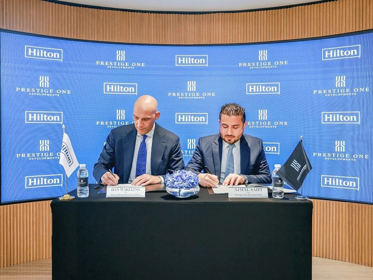 Hilton and Prestige One Launch Waterfront Residences in Duba