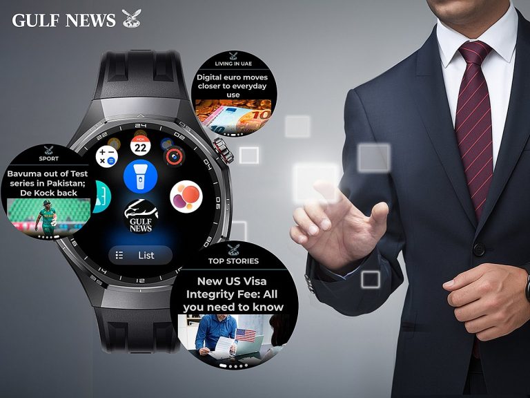 Huawei Launches Gulf News Smartwatch App for Users