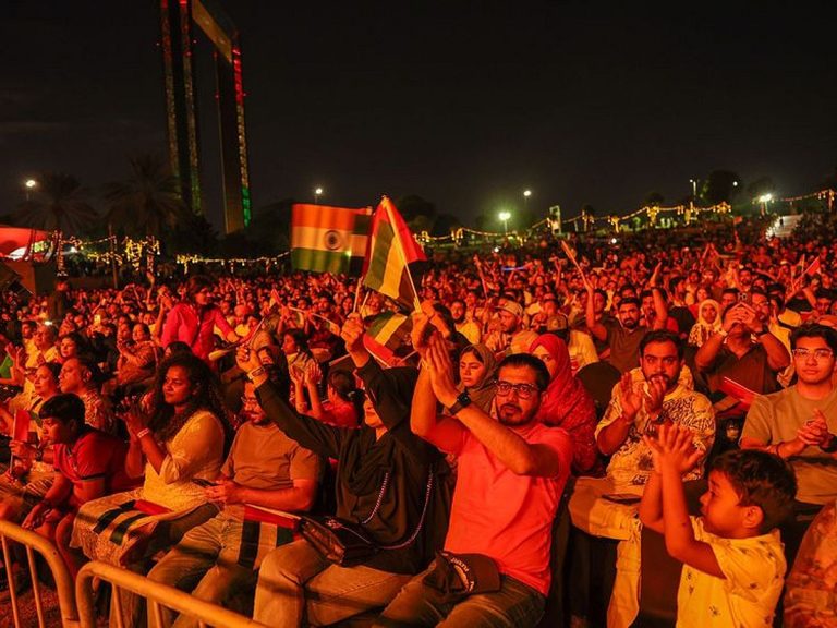 Indian Community Celebration at Dubai's Zabeel Park