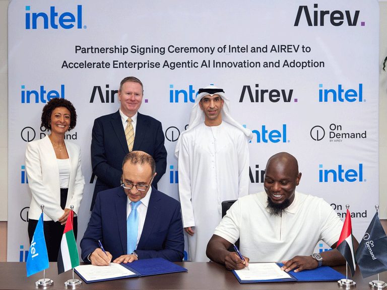 Intel and AIREV Partner to Enhance AI in the Middle East