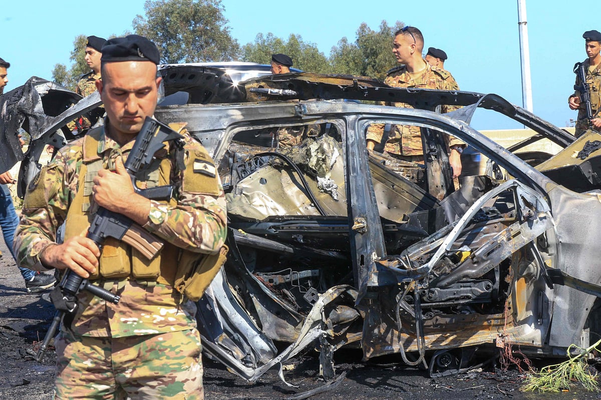 Israel Intensifies Airstrikes in Lebanon Amid Ceasefire Tens