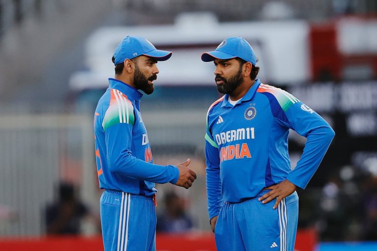 Kohli and Rohit Receive Support Ahead of Australia ODI Serie