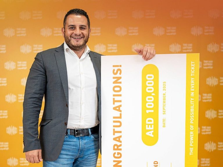 Lebanese Expat Wins Dh100,000 Lottery in UAE