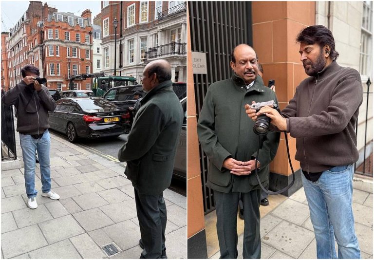 Mammootty and M.A. Yusuff Ali Share Special Moment in London