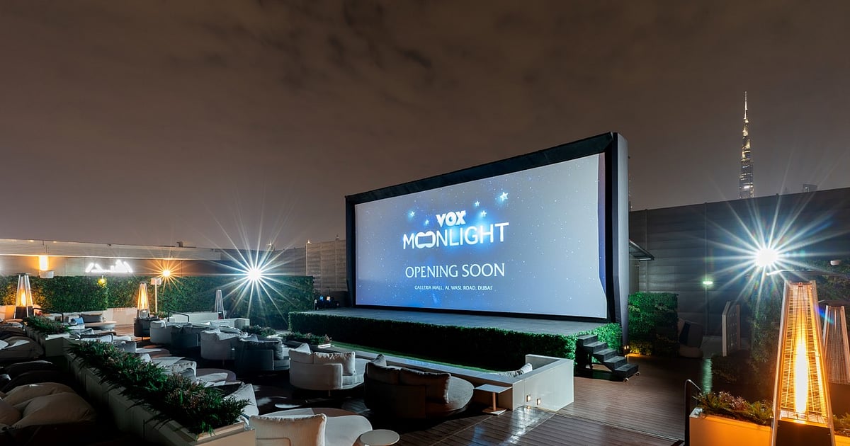 Moonlight Outdoor Cinema Returns to Dubai This October