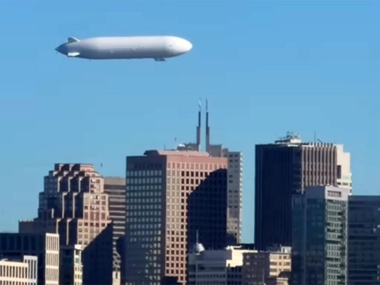 Pathfinder 1 Airship Wows San Francisco Residents