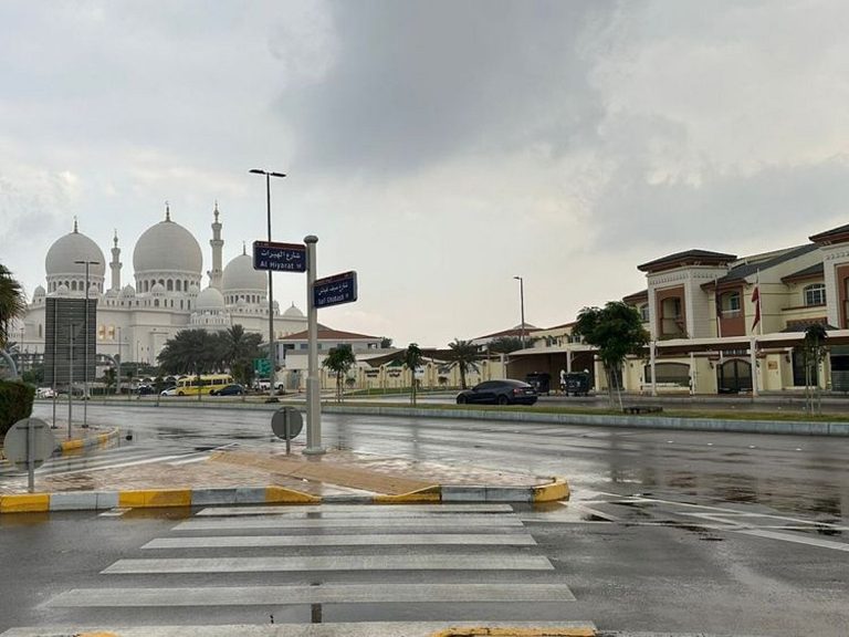 Rain and Winds Forecast for Abu Dhabi This Week