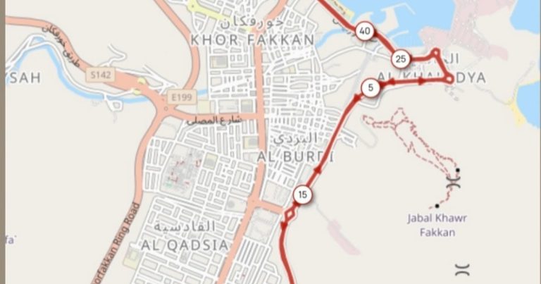 Road Closure for Khorfakkan Triathlon on October 26
