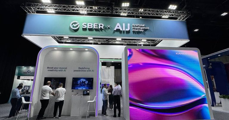 Sber Showcases AI Innovations at Gitex Global 2023