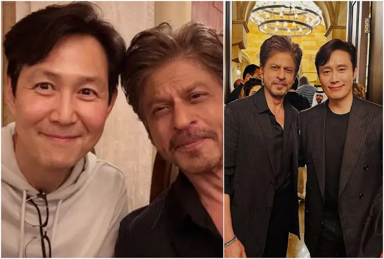 Shah Rukh Khan and Squid Game Stars at Joy Forum 2025