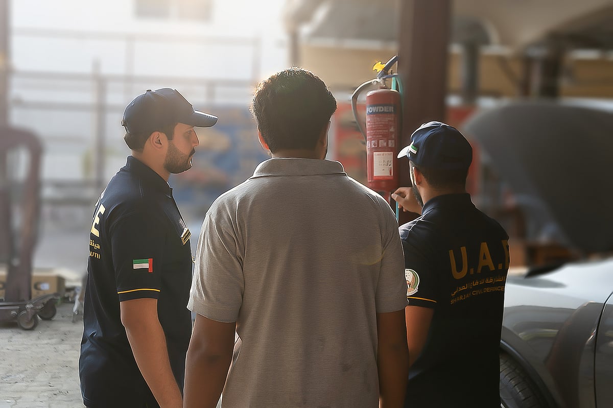 Sharjah Civil Defence Boosts Fire Safety Inspections