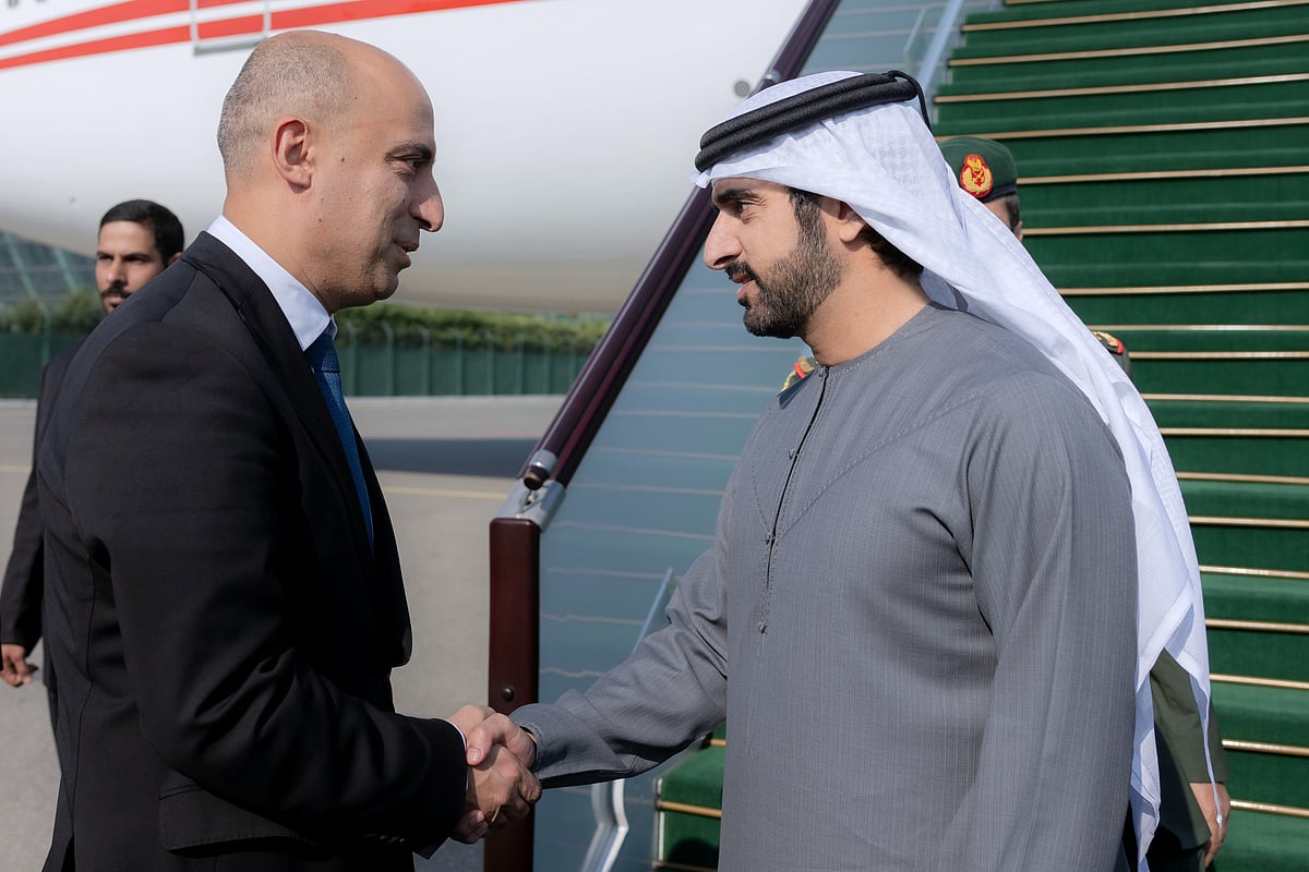 Sheikh Hamdan Joins Azerbaijan's Victory Day Celebrations