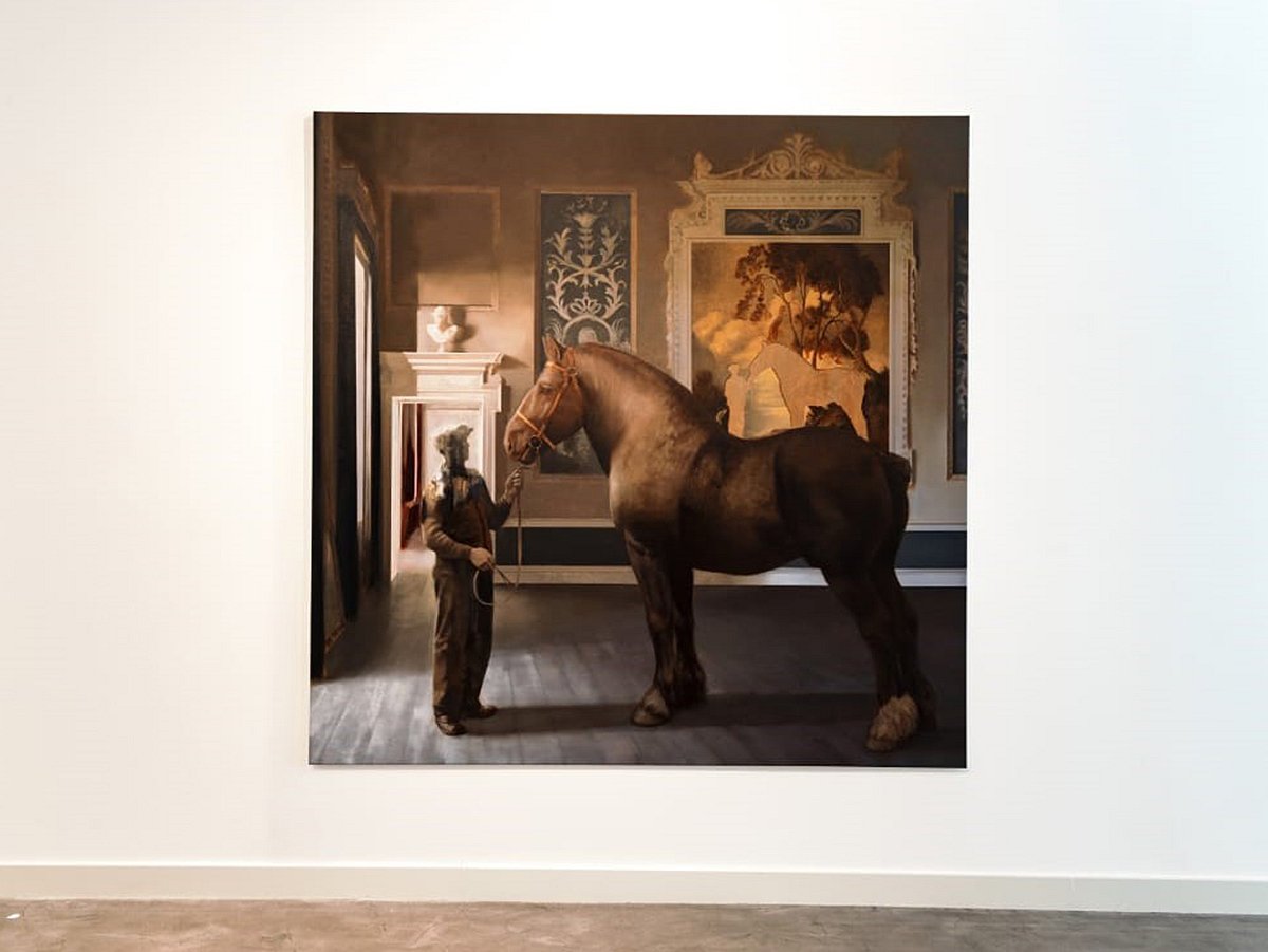 Tim Kent's 'Horsepower' Exhibition Opens in Dubai