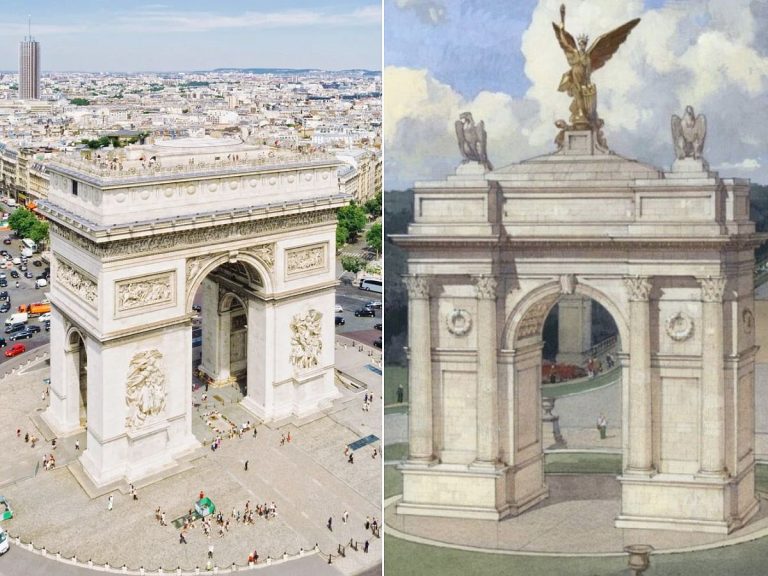 Trump Proposes Arc de Trump Near Arlington Cemetery