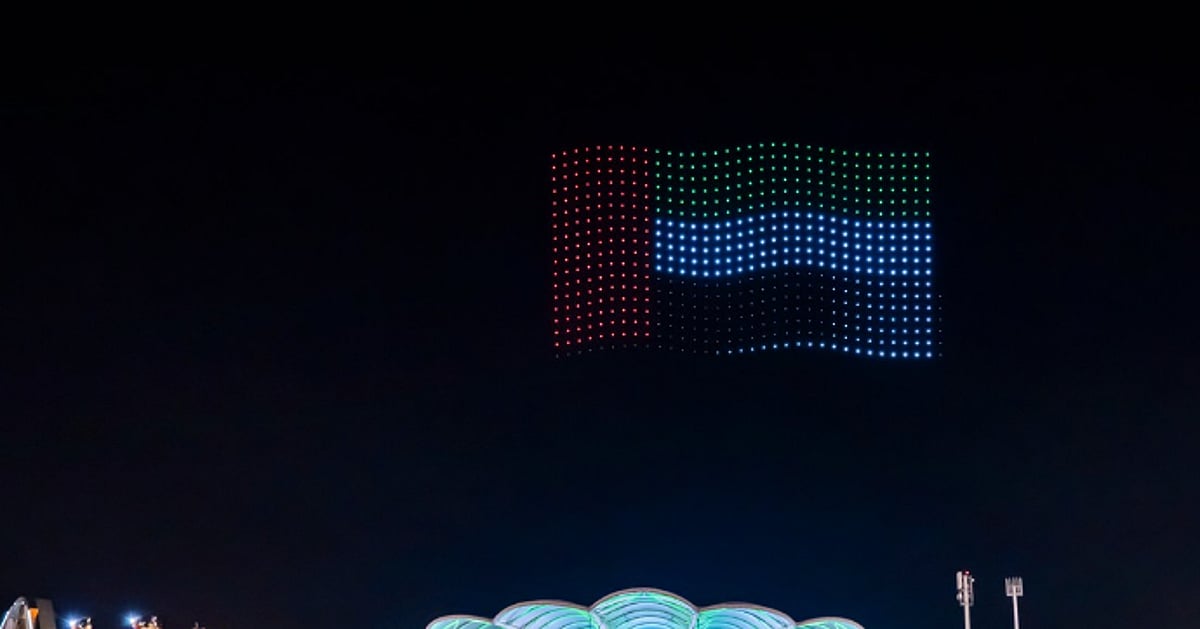 UAE Flag Day Drone Show at Global Village on November 3