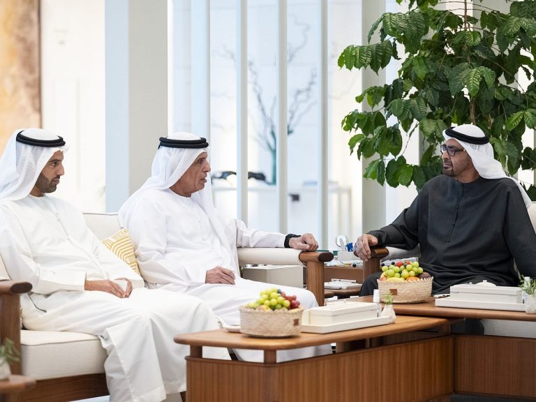 UAE President Meets Ras Al Khaimah Ruler to Discuss Developm