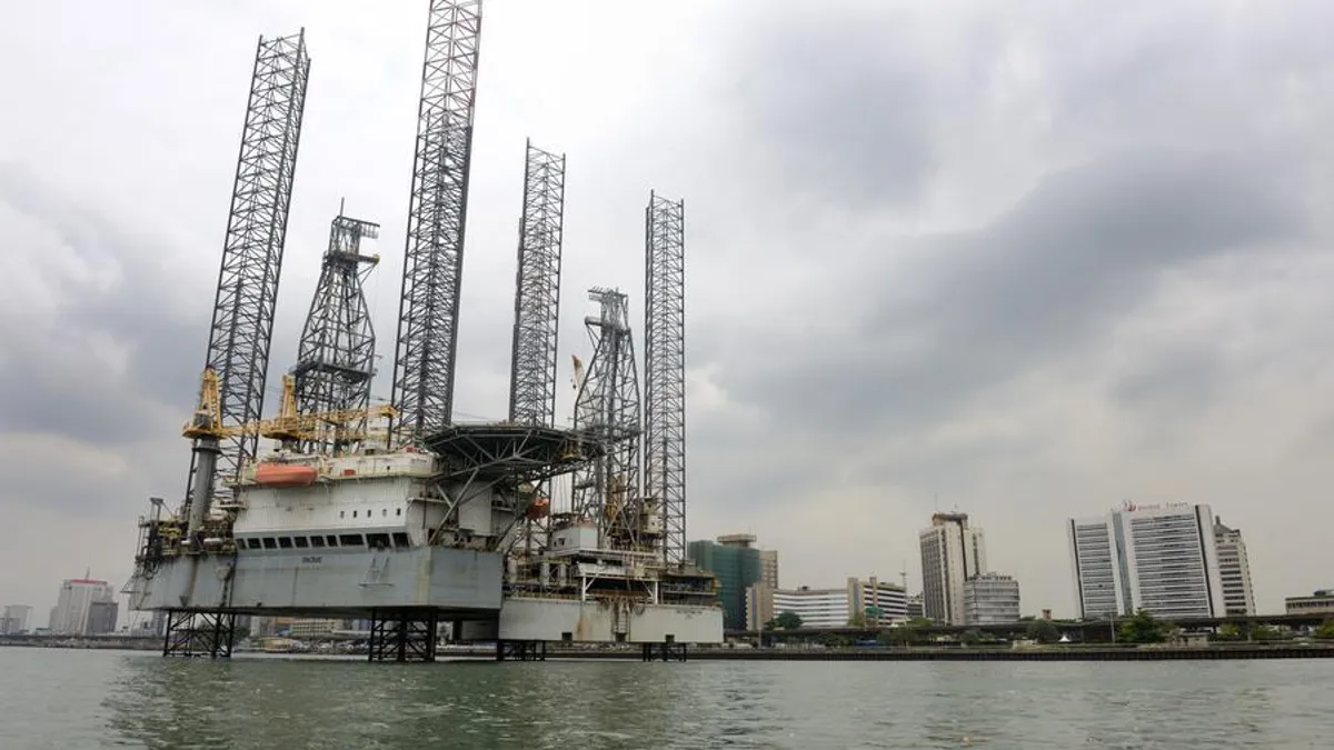ADES Holding's offshore drilling rig operating in Nigeria.