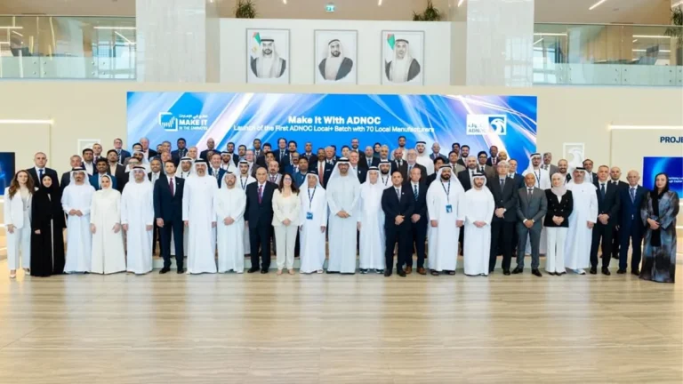 ADNOC Forum showcasing local manufacturers and EPC contractors in Abu Dhabi.