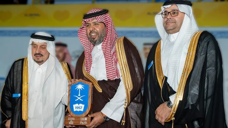 Graduation ceremony at King Saud University with Almarai sponsorship.