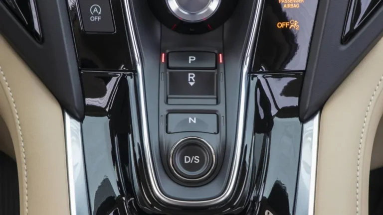 Dashboard of a car showing D/S mode selection and paddle shifters.