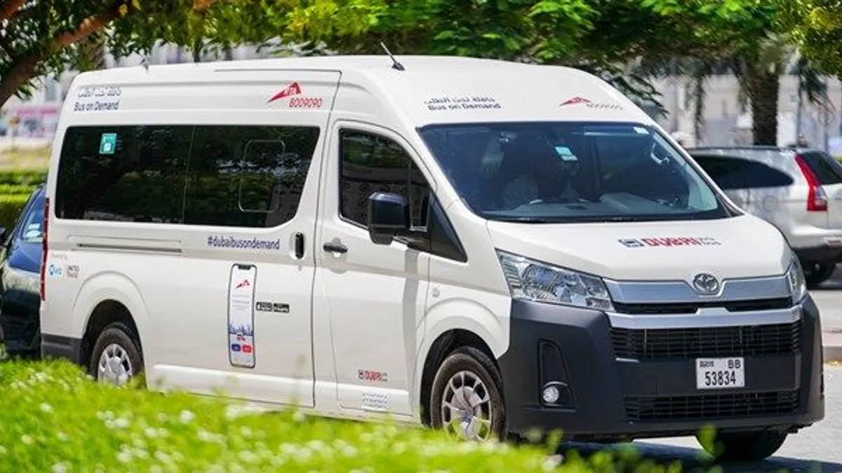 Dubai RTA Expands ‘Bus on Demand’ Service to Four New Areas