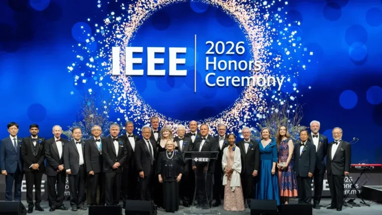 Three engineers from Ericsson awarded at the IEEE Honors Ceremony in New York.