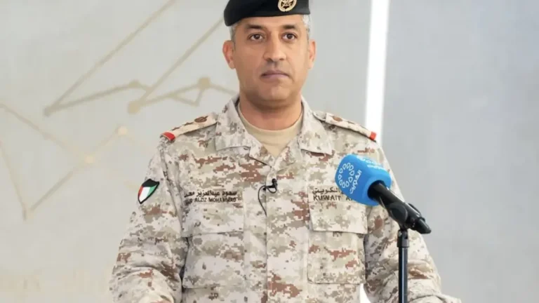 Kuwait's military forces conducting maritime security operations.