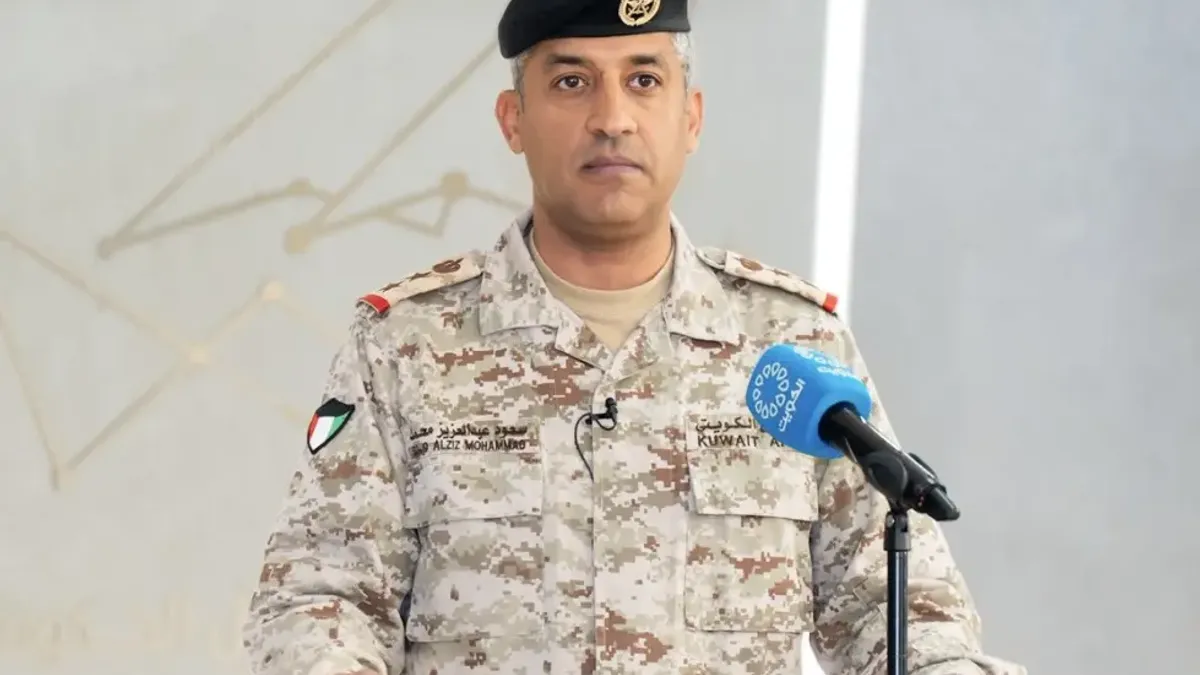 Kuwait's military forces conducting maritime security operations.