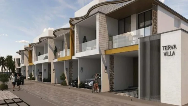 Luxury villas in Dubai Industrial City showcasing modern architecture and spacious layouts.