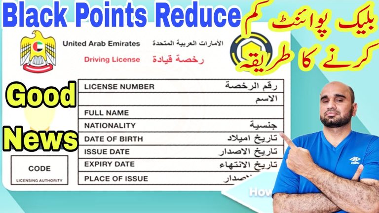 How to Check Black Points on License in Dubai