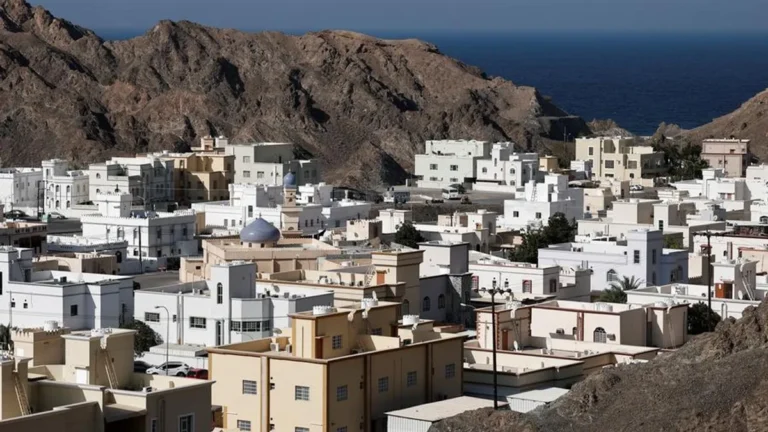 Oman's skyline showcasing modern real estate developments and infrastructure.