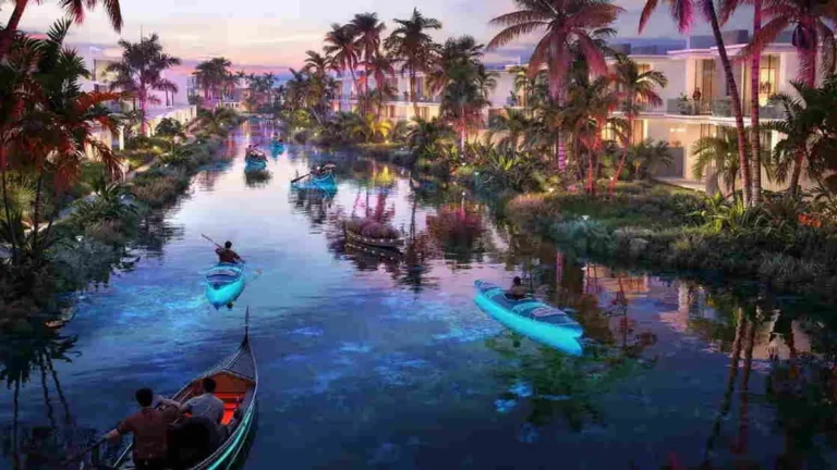 Luxury townhouses and villas at Seychelles by Damac in Dubai.