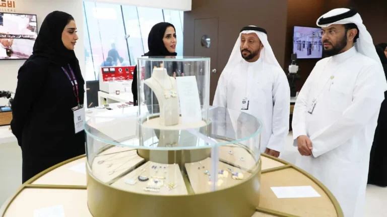 Sharjah Chamber pavilion at MIITE 2026 showcasing industrial innovations.