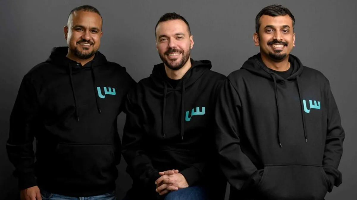 Siin founders discussing the future of social commerce in the Middle East.