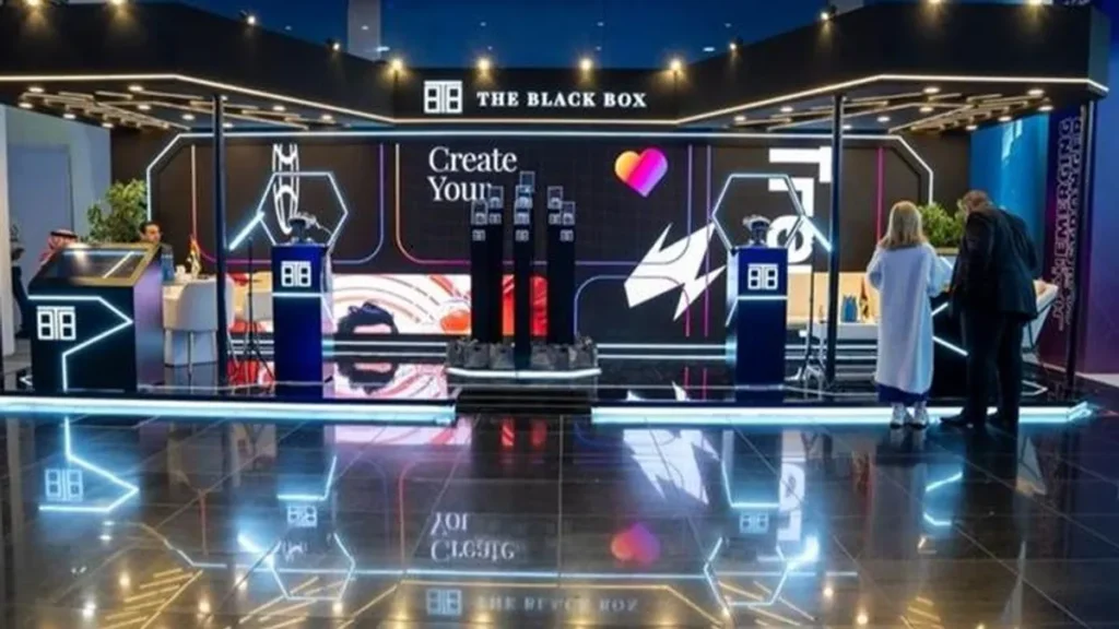 The Black Box Group showcasing its business model at Make It in the Emirates 2026.